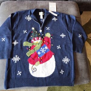 Ladies Holiday Sweater NWT